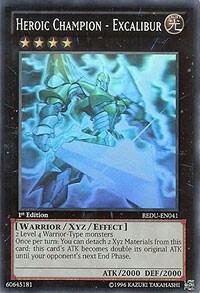Heroic Champion - Excalibur (Ghost Rare) - Return of the Duelist