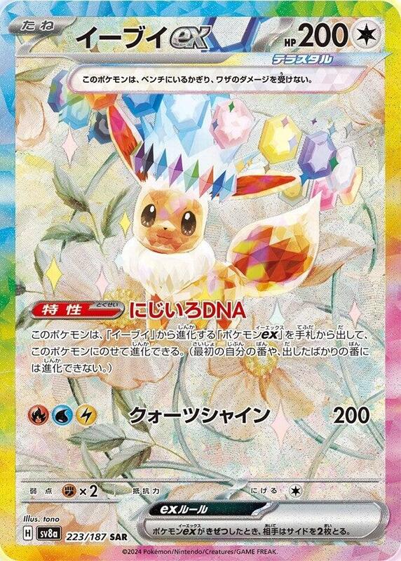 Eevee ex - 223/187