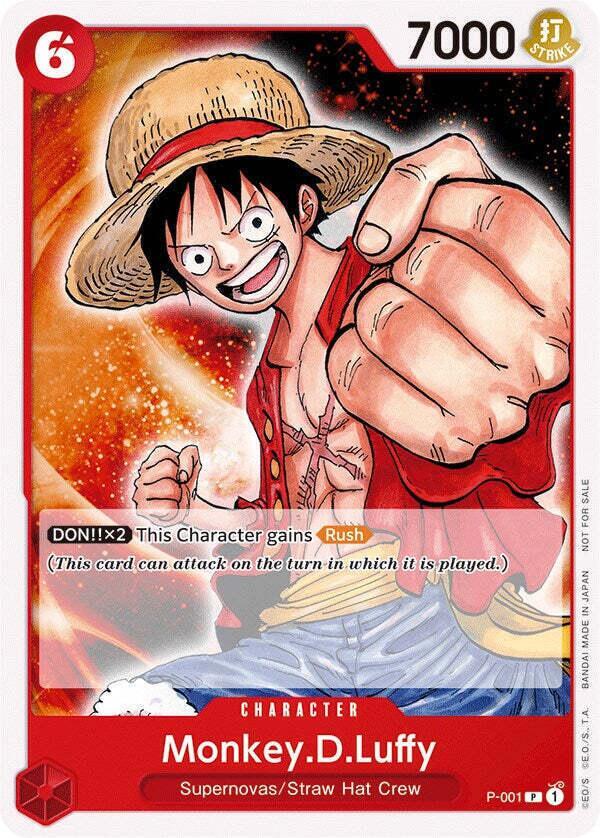 MonkeyDLuffy 001 onepiece card