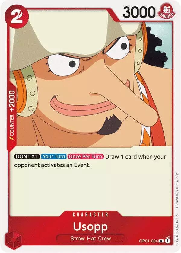 Usopp onepiece card