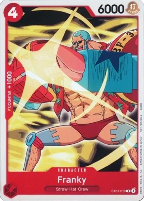Franky 010 onepiece card