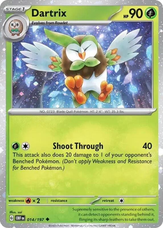 Dartrix - 014/197 (Cosmos Holo) 014/197 from Miscellaneous Cards & Products