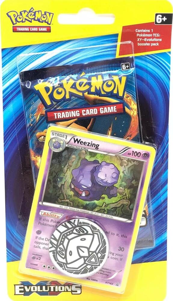 XY Evolutions Single Pack Blister [Weezing]