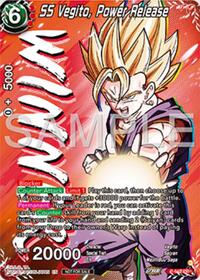 SS Vegito, Power Release (Winner) card art