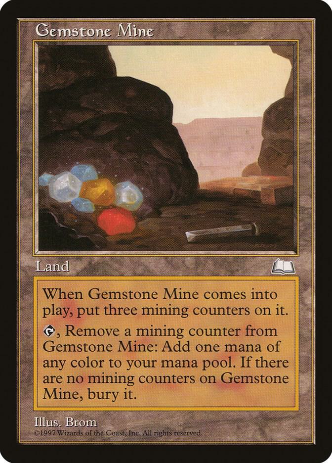 Gemstone Mine - Weatherlight - Magic: The Gathering - TCGplayer.com