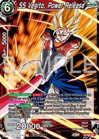 SS Vegito, Power Release card art