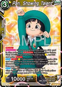 Pan, Showing Talent card art