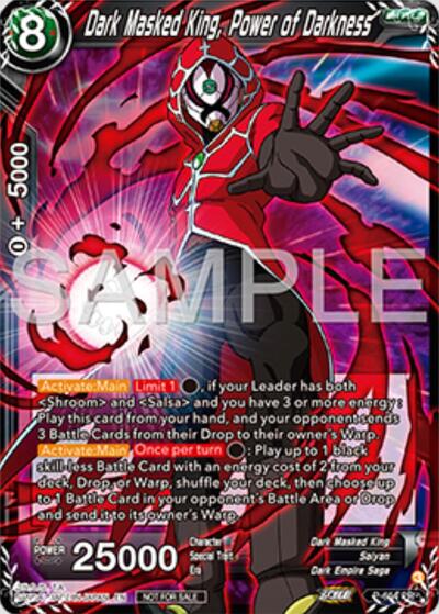 Dark Masked King, Power of Darkness