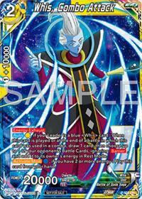 Whis, Combo Attack card art