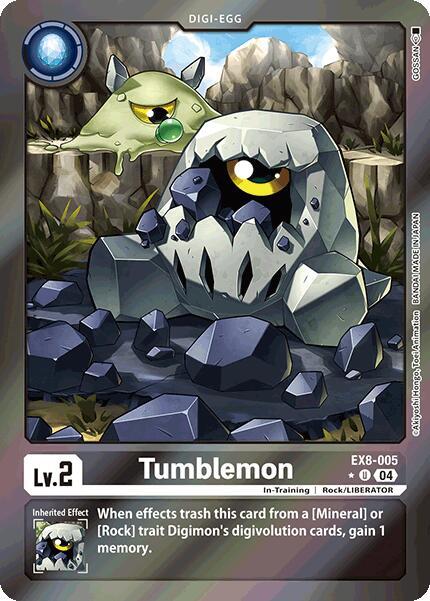 Tumblemon Limited Foil digimon card