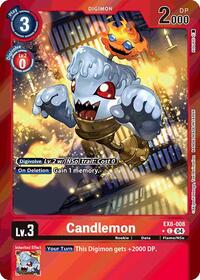 Candlemon (Limited Foil) - Chain of Liberation - Digimon card