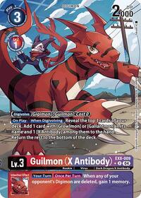 Guilmon (X Antibody) (Alternate Art) - Chain Of Liberation