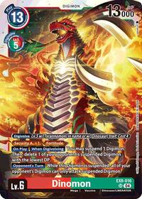 Dinomon - Chain of Liberation - Digimon card