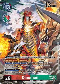 Dinomon (Alternate Art) - Chain of Liberation - Digimon card