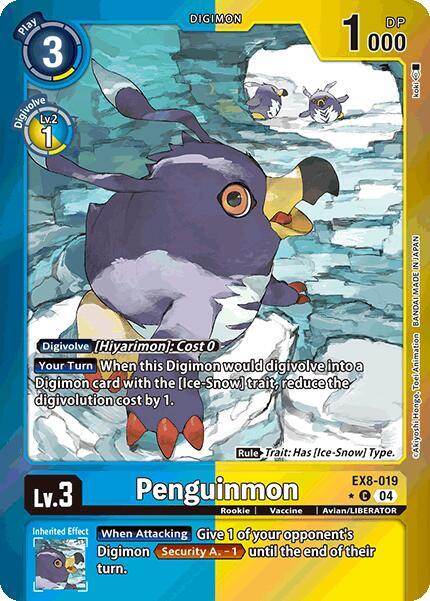 Penguinmon (Limited Foil) - Chain of Liberation - Digimon Card