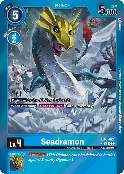 Seadramon (Limited Foil) card