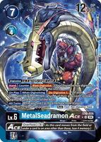 MetalSeadramon ACE (Alternate Art) - Chain of Liberation - Digimon