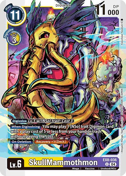 SkullMammothmon - Chain of Liberation - Digimon Card Game