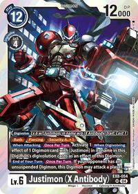 Justimon (X Antibody) - Chain of Liberation - Digimon card