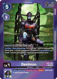 Devimon (Limited Foil) - Chain of Liberation - Digimon card