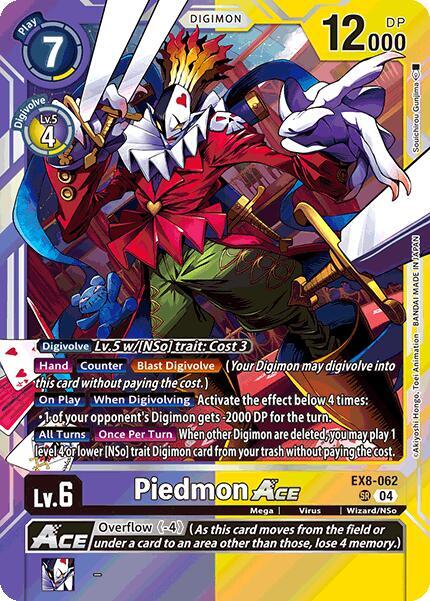 Piedmon ACE - Chain of Liberation - Digimon Card Game - TCGplayer.com