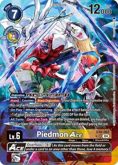 Piedmon ACE (Alternate Art) card