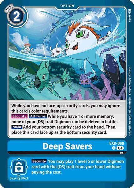 Deep Savers - Chain of Liberation - Digimon Card Game - TCGplayer.com
