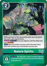 Nature Spirits (Limited Foil) - Chain of Liberation - Digimon card