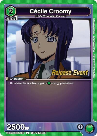 Cecile Croomy card