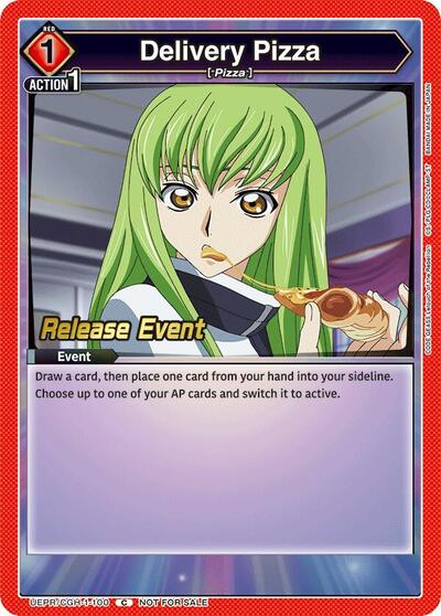 Delivery Pizza card