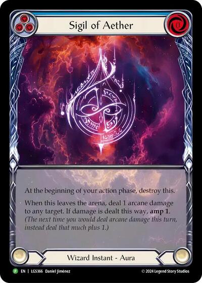 Sigil of Aether - LGS366 Flesh and Blood: Promo Cards card price