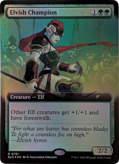 Elvish Champion Extended Art