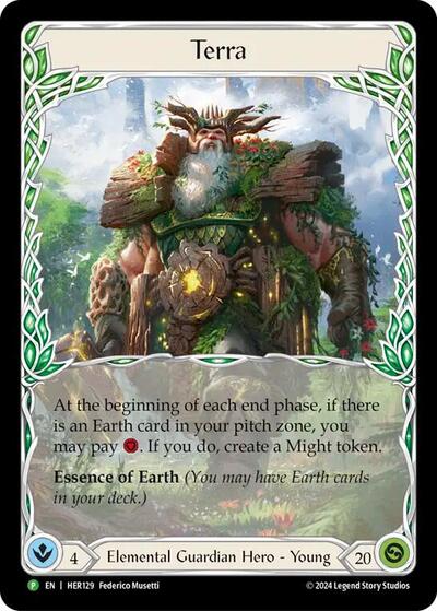 Terra - HER129 Flesh and Blood: Promo Cards card price