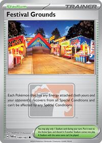 Festival Grounds - 149/167 (League Promo) #149/167 from League & Championship Cards Pokemon card image