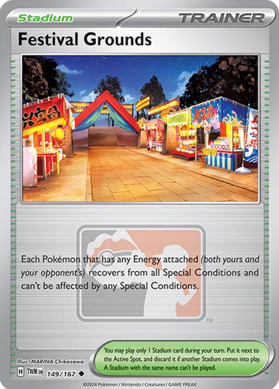 Festival Grounds - 149/167 (League Promo) 149/167 from League & Championship Cards