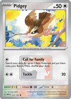 Pidgey - 016/165 (League Promo) - League & Championship