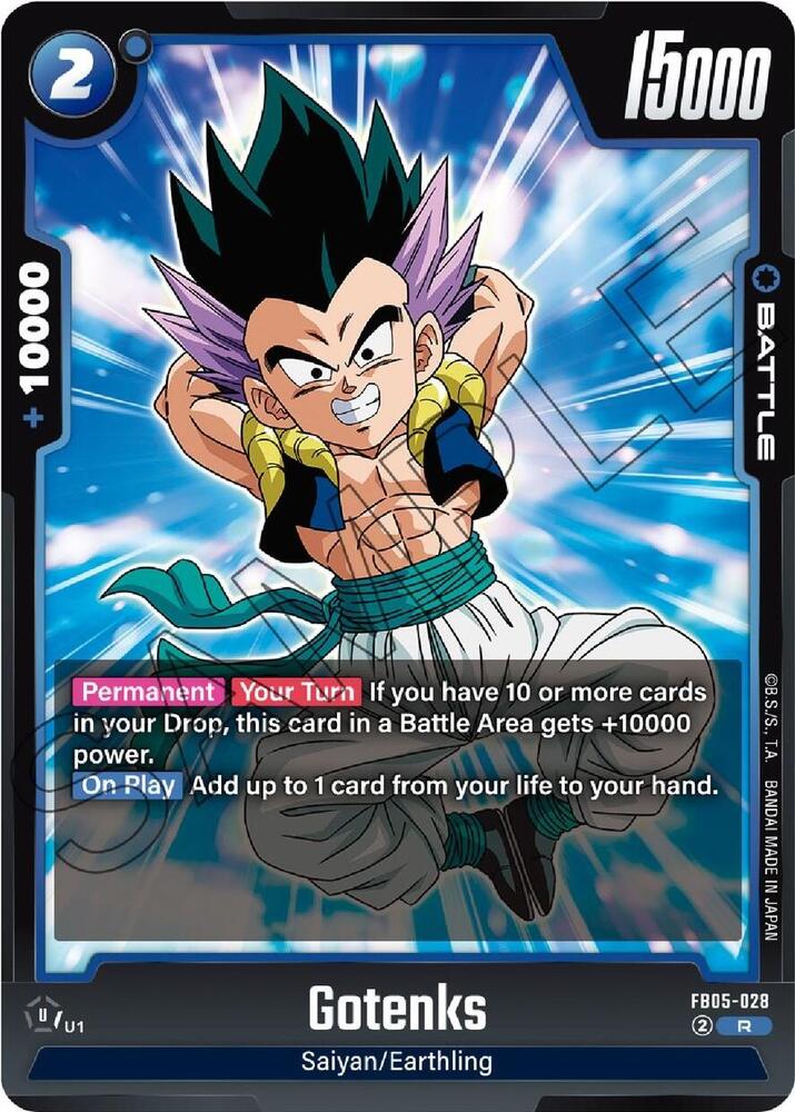 Gotenks - FB05-028 - New Adventure - Dragon Ball Super: Fusion