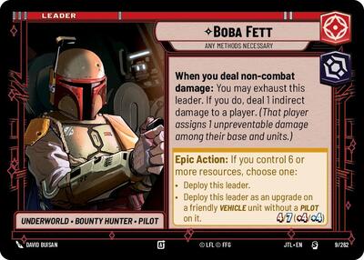 Boba Fett - Any Methods Necessary Jump to Lightspeed card price