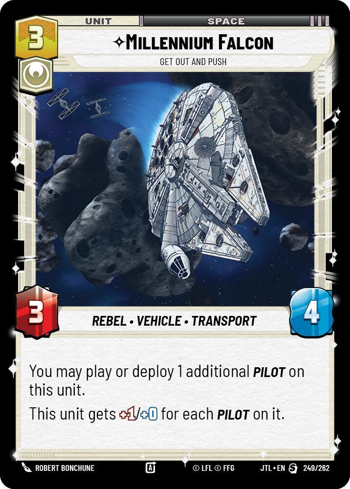 Millennium Falcon - Get Out And Push - Jump to Lightspeed - Star