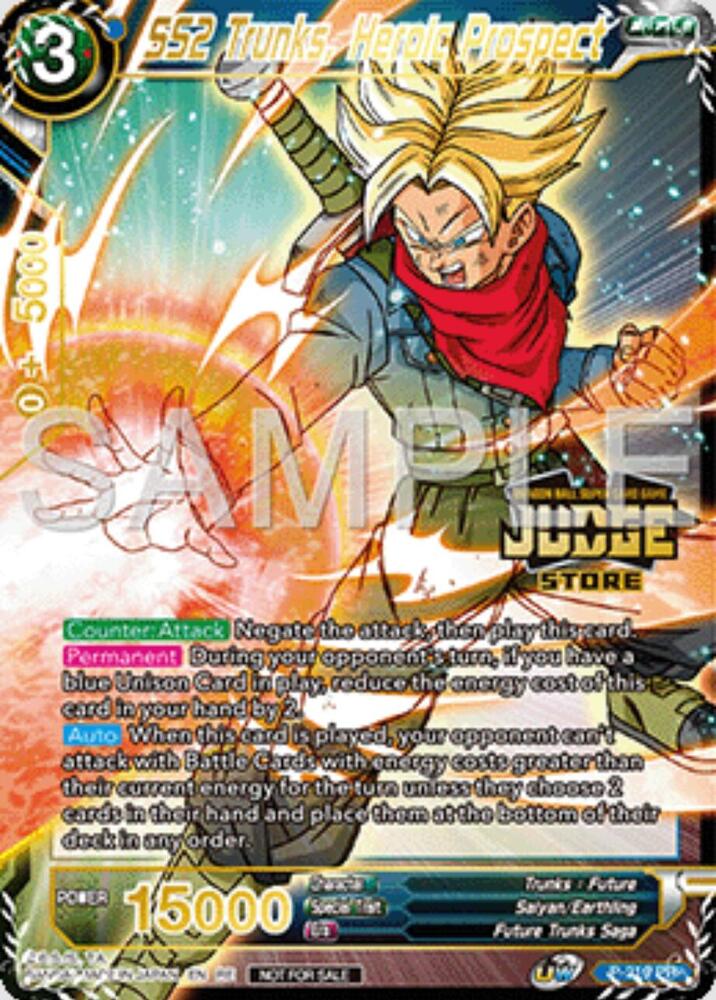 SS2 Trunks, Heroic Prospect (Judge Pack Vol.16) (Store) - Judge