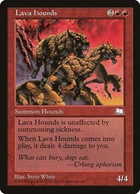 Lava Hounds (Weatherlight)