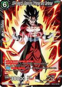SS4 Vegito, Sparking Offense and Defense (Championship 2024 Finals Pack) card art