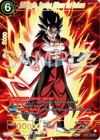 SS4 Vegito, Sparking Offense and Defense (Championship 2024 Finals Pack) (Gold Stamped) card art
