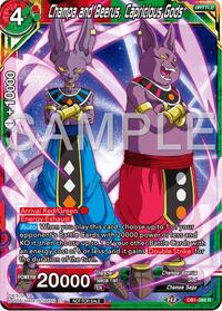 Champa and Beerus, Capricious Gods (Championship 2024 Finals Pack) card art