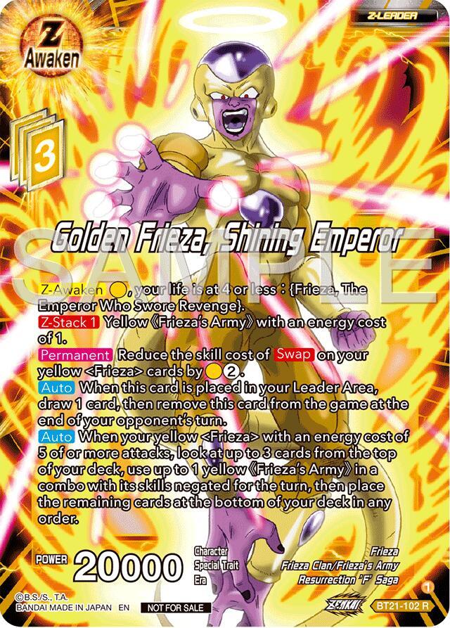 Golden Frieza, Shining Emperor (Championship 2024 Finals Zenkai