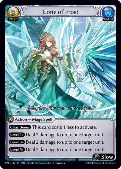 Cone of Frost card