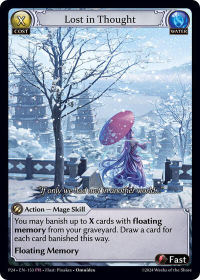 Lost in Thought card