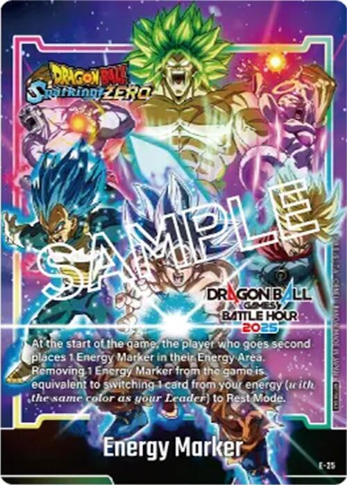 Energy Marker (E-25) (Dragon Ball Games Battle Hour 2025 Promo