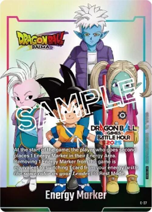 Energy Marker (E-27) (Dragon Ball Games Battle Hour 2025 Promo