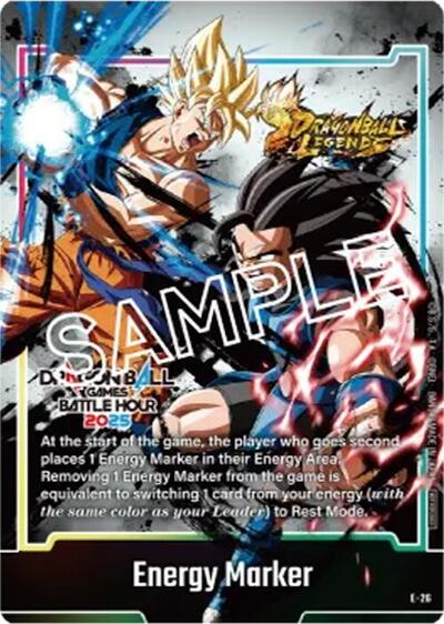 Energy Marker (E-26) (Dragon Ball Games Battle Hour 2025 Promo Card Set) Fusion World Energy Markers None Dragon Ball card — value and price